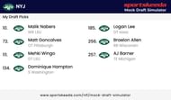 Jets Mock Draft 3.0